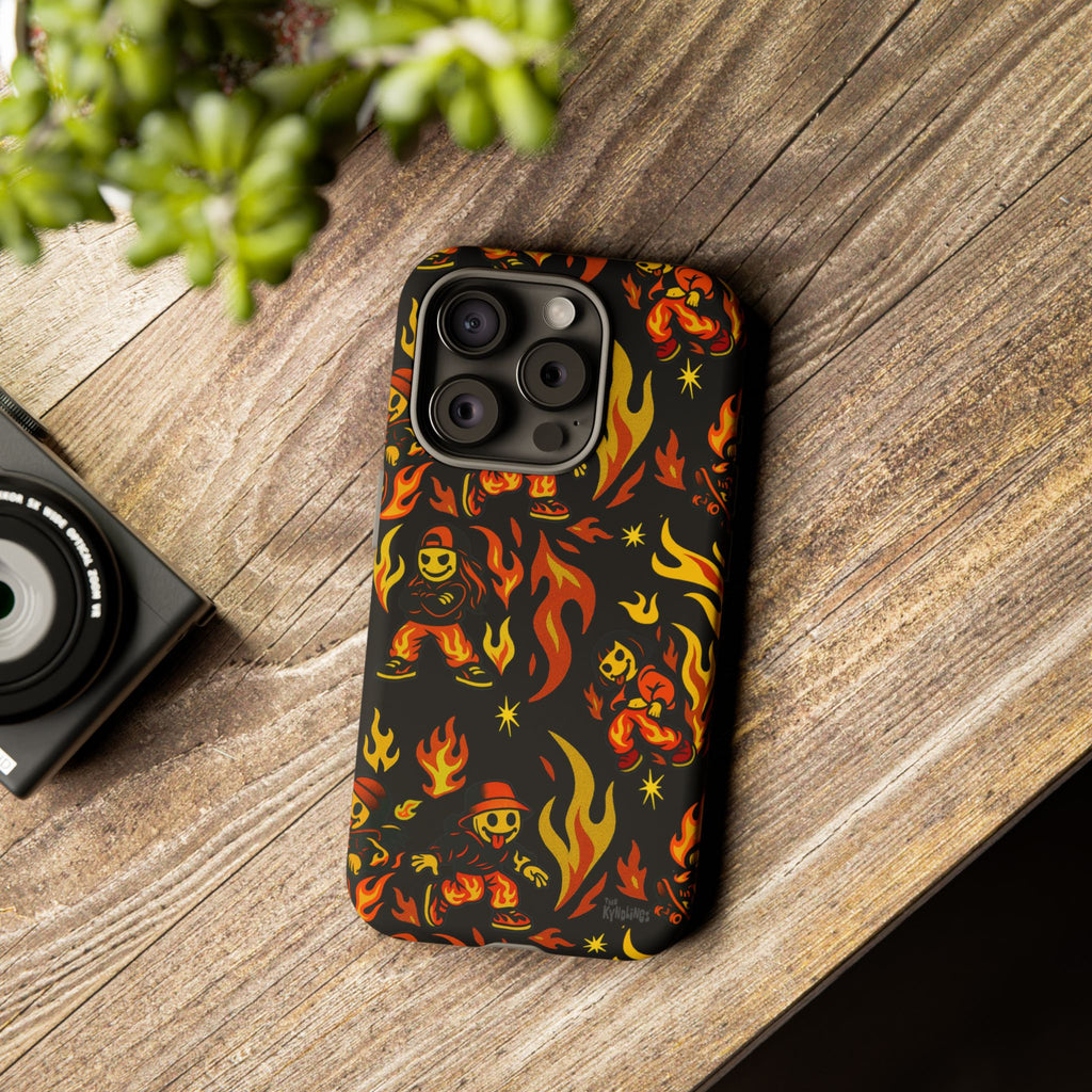 FYRE DANCE - Kreepy Kyds Pattern Phone Case