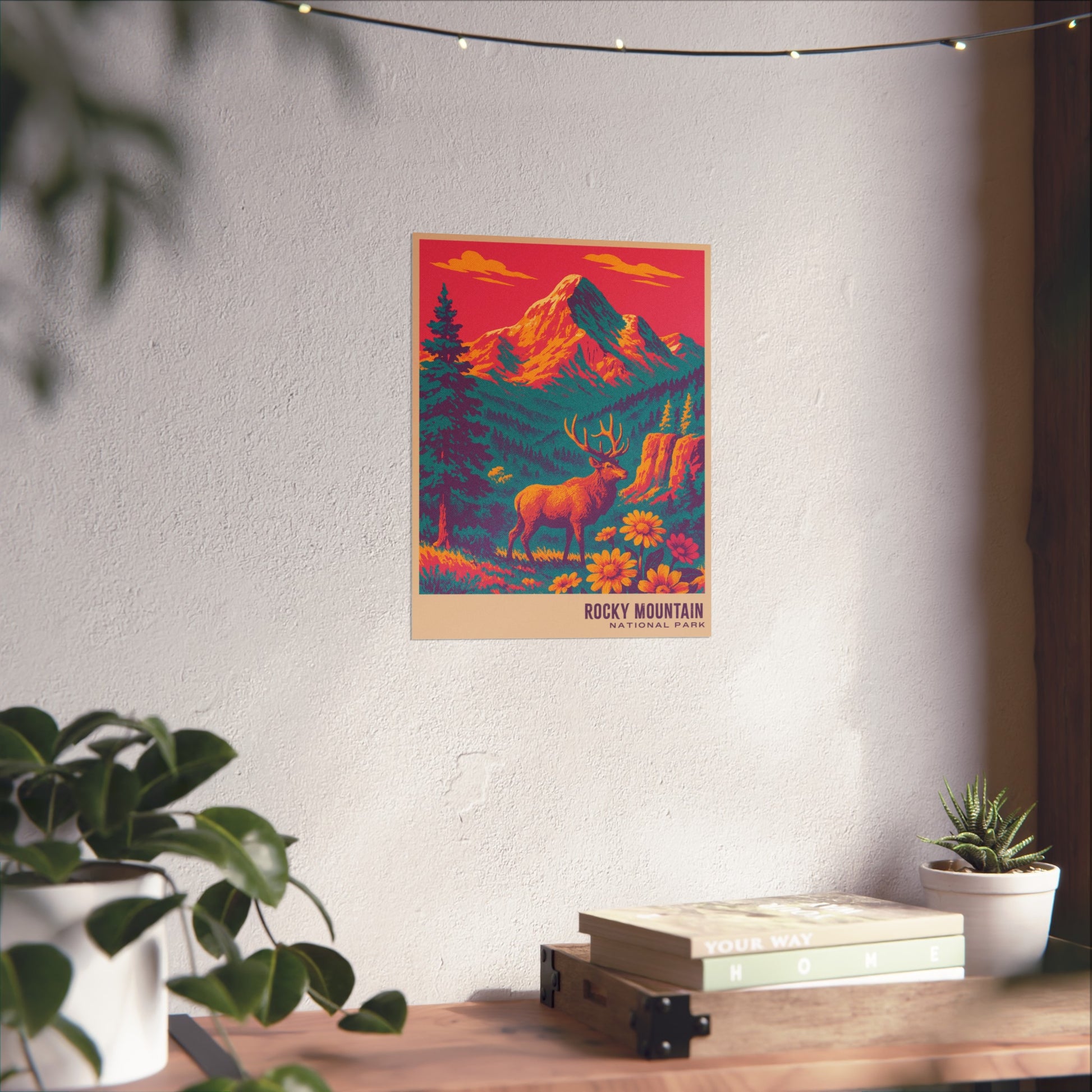 Rocky Mountain National Park Poster : VINTAGEGRAPH Collection