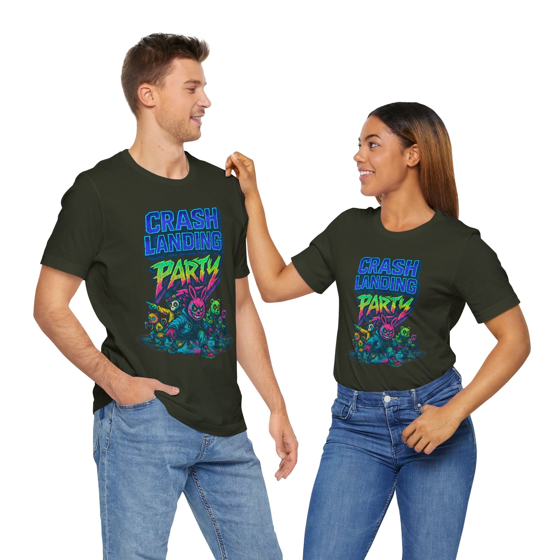 CRASH LANDING PARTY Unisex Tee