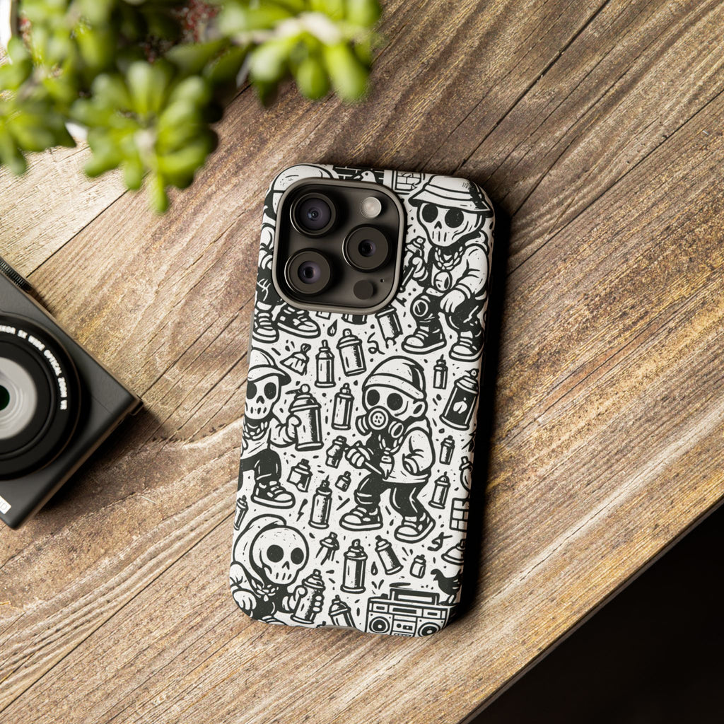 Graffiti Artist - Kreepy Kyds Pattern Phone Case