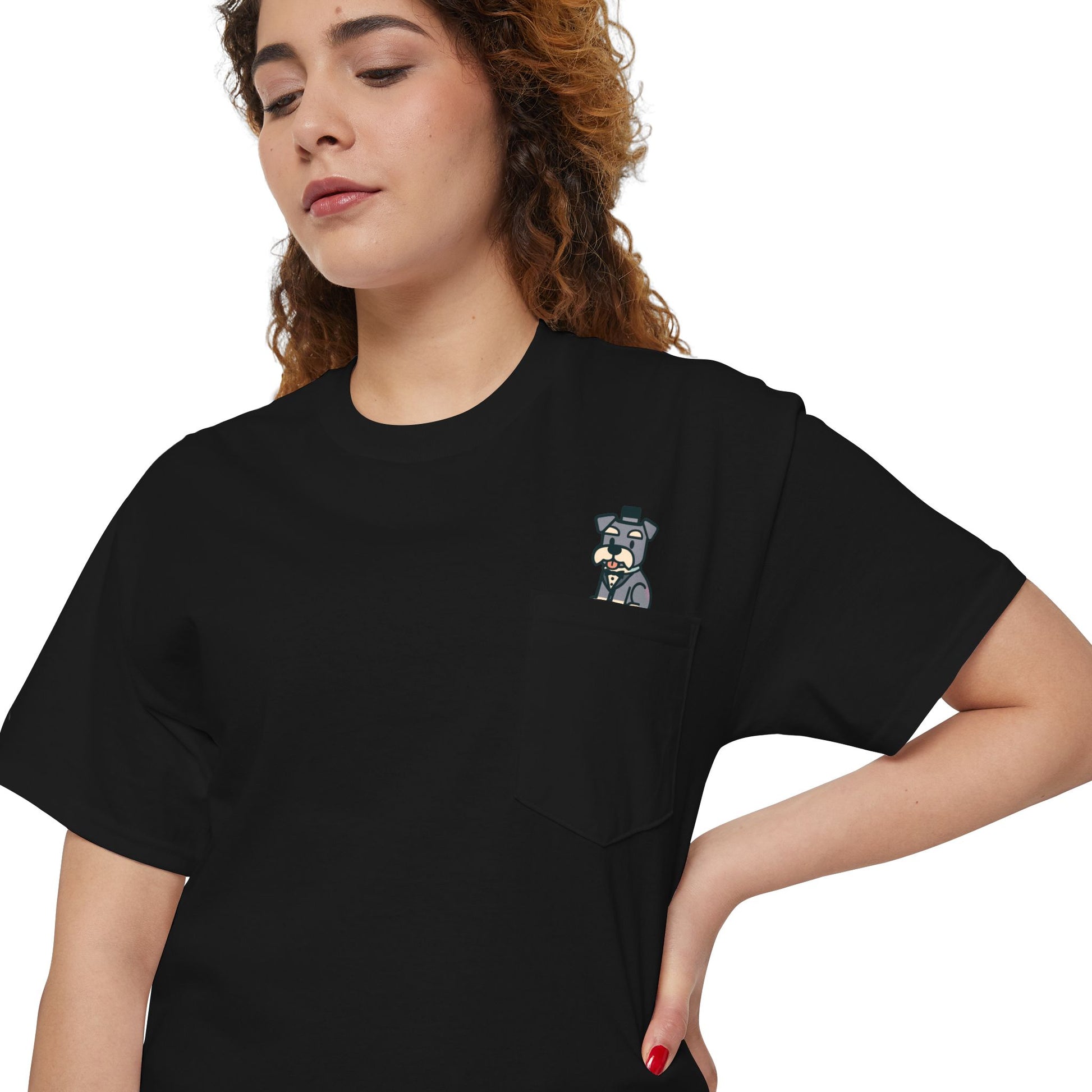 Schnauzer T-Shirt: Pocket Pets By Kyndlings