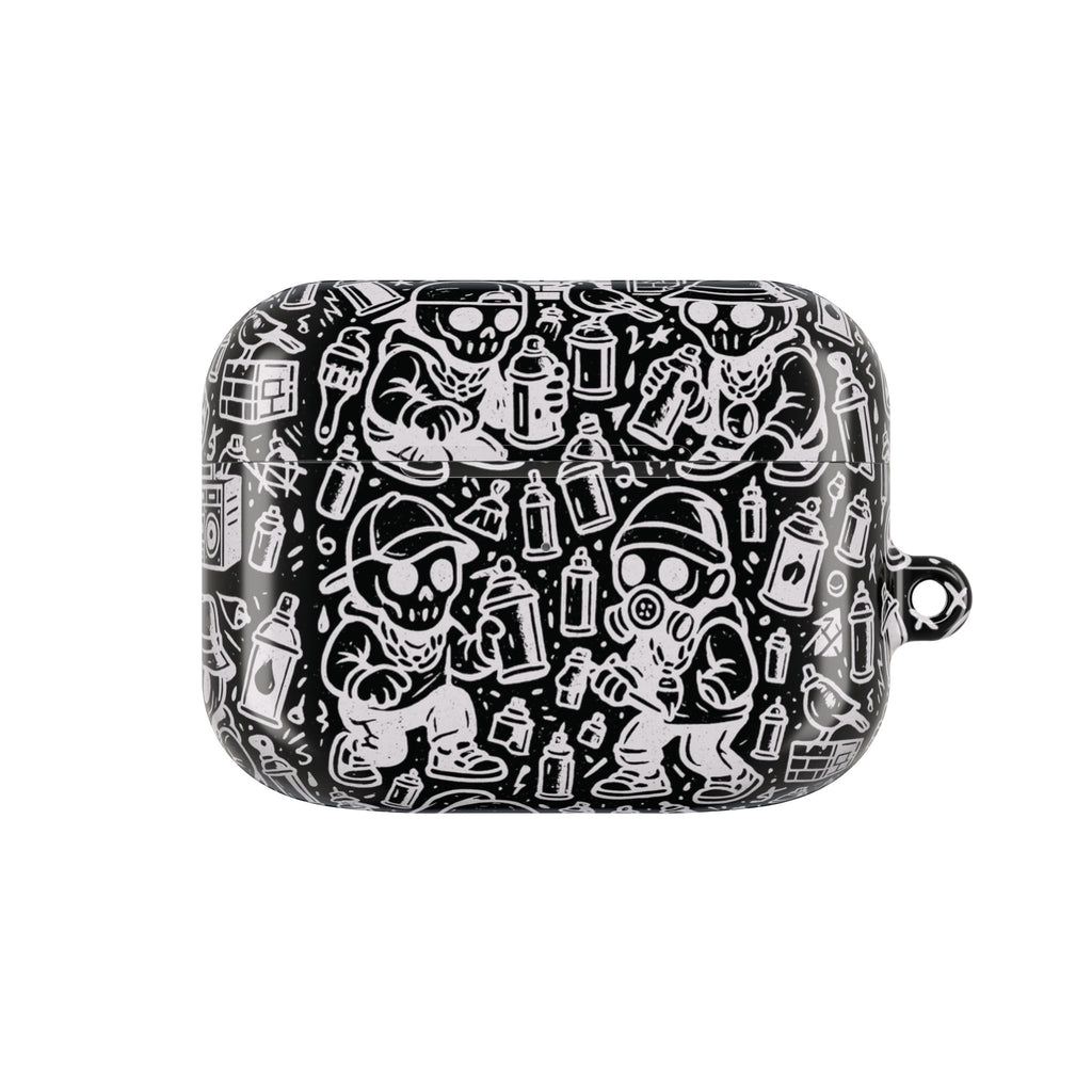 Graffiti Artist Pattern AirPod Case - Kreepy Kyds