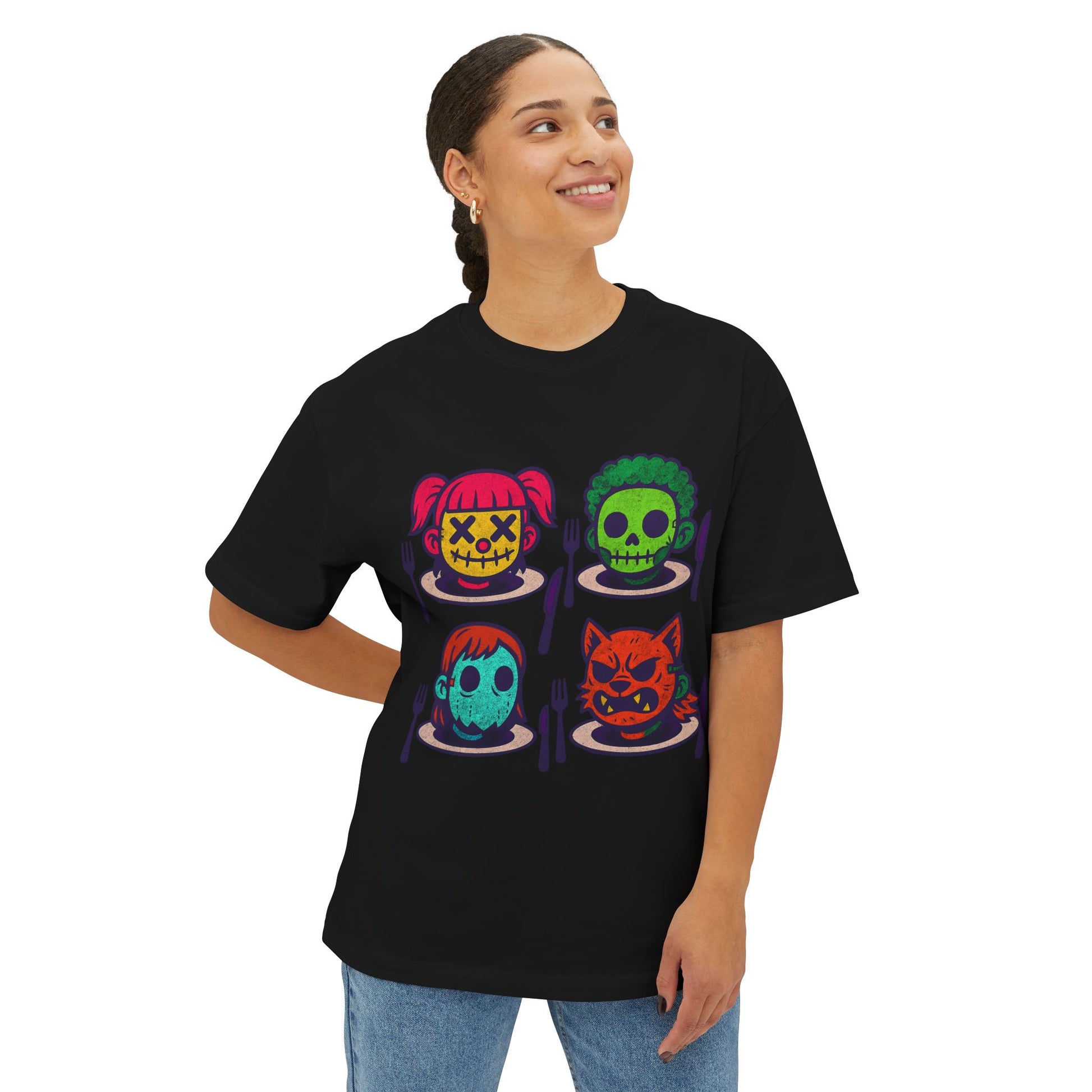 SLAYED & SERVED : Oversized Unisex Graphic Tee