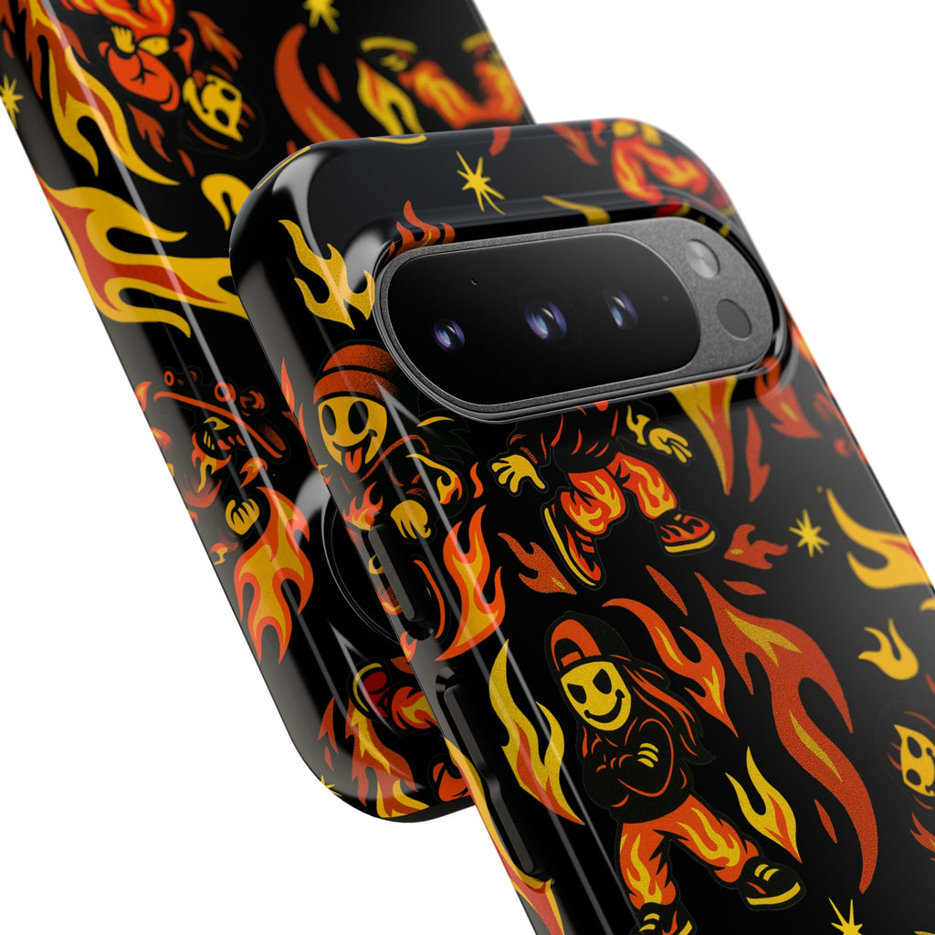 FYRE DANCE - Kreepy Kyds Pattern Phone Case