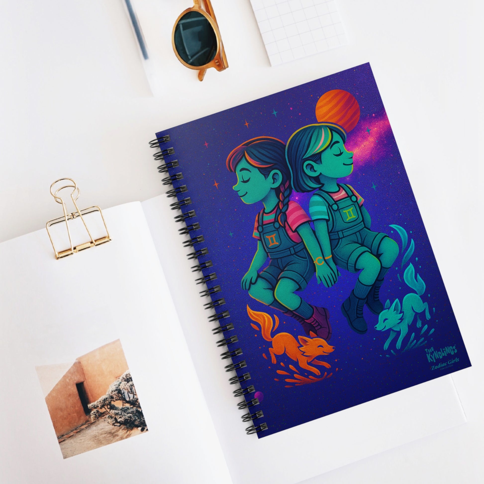 Spiral Notebook by Zodiac Girls: Gemini