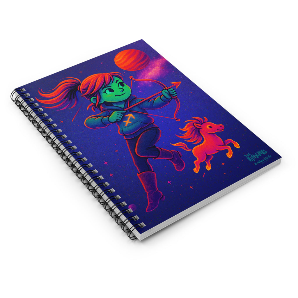 Spiral Notebook by Zodiac Girls: Sagittarius