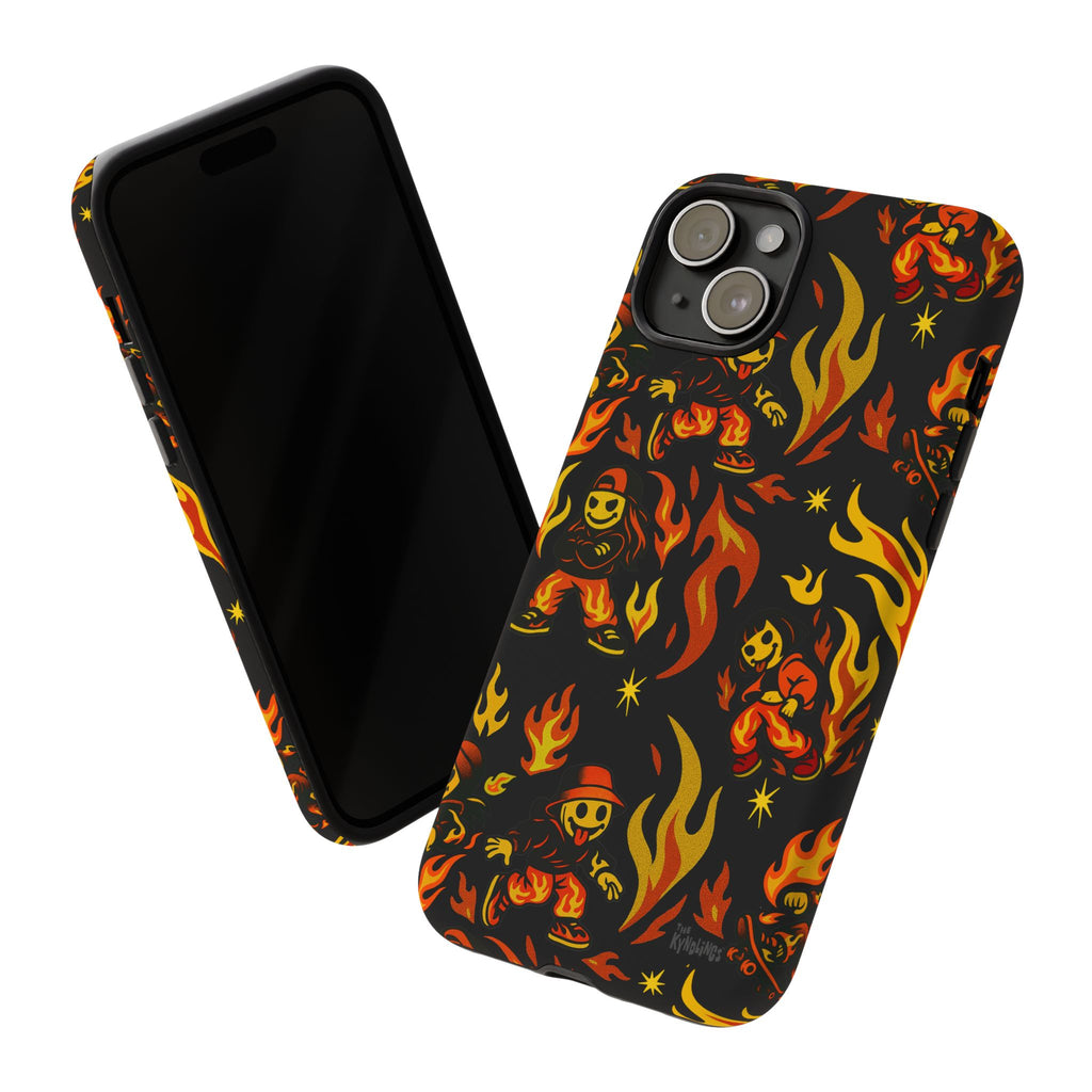 FYRE DANCE - Kreepy Kyds Pattern Phone Case