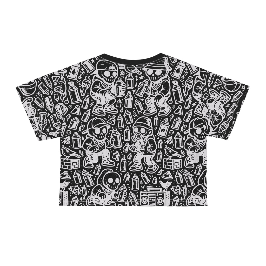 Graffiti Artist Crop Tee