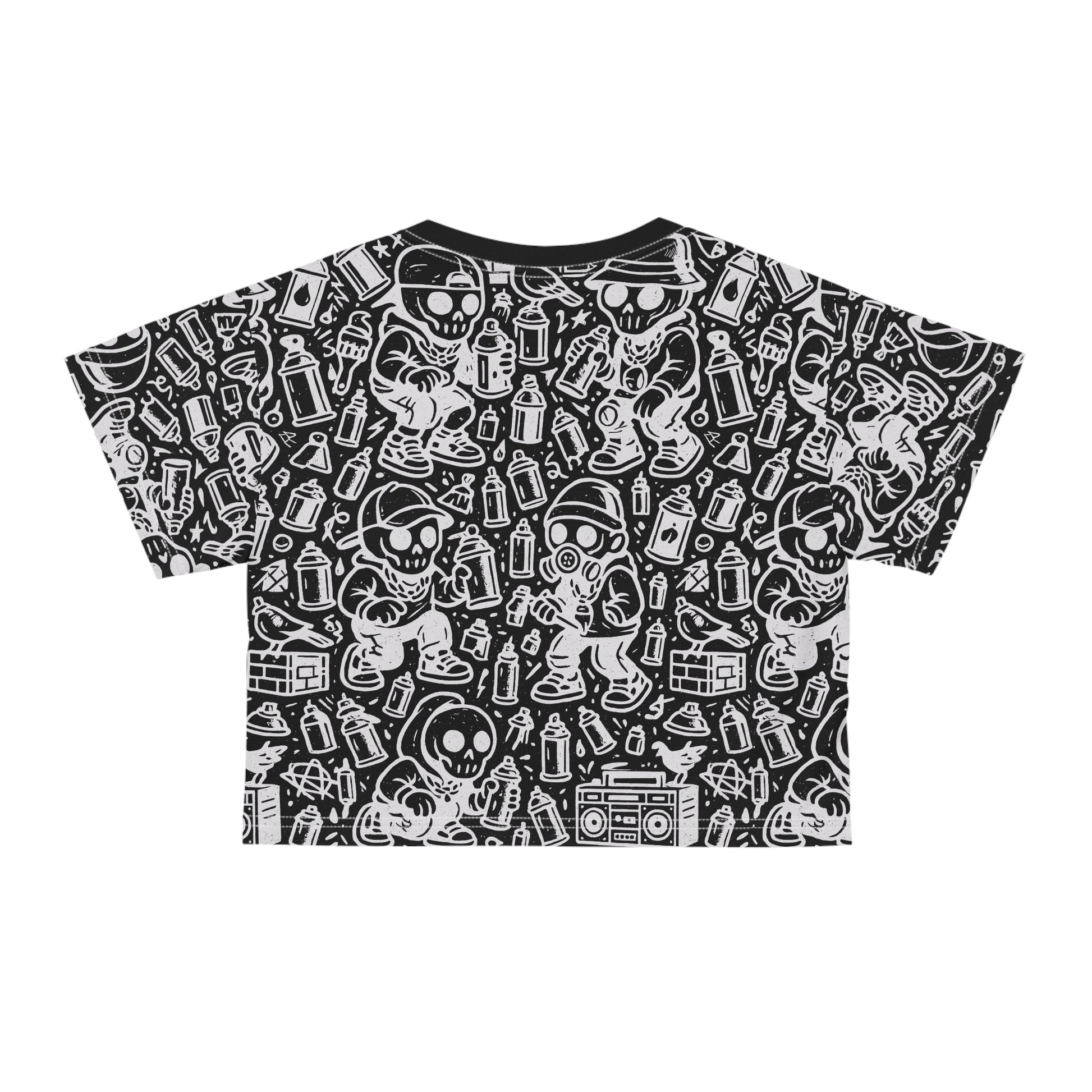 Graffiti Artist Crop Tee
