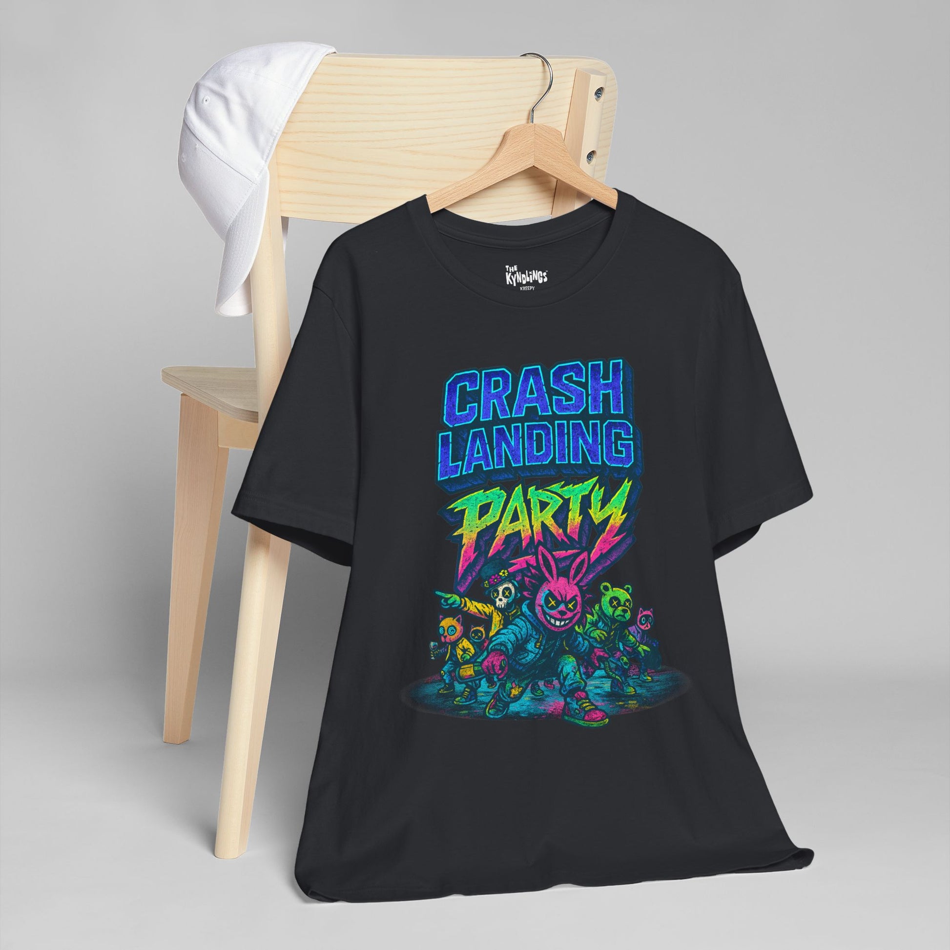 CRASH LANDING PARTY Unisex Tee