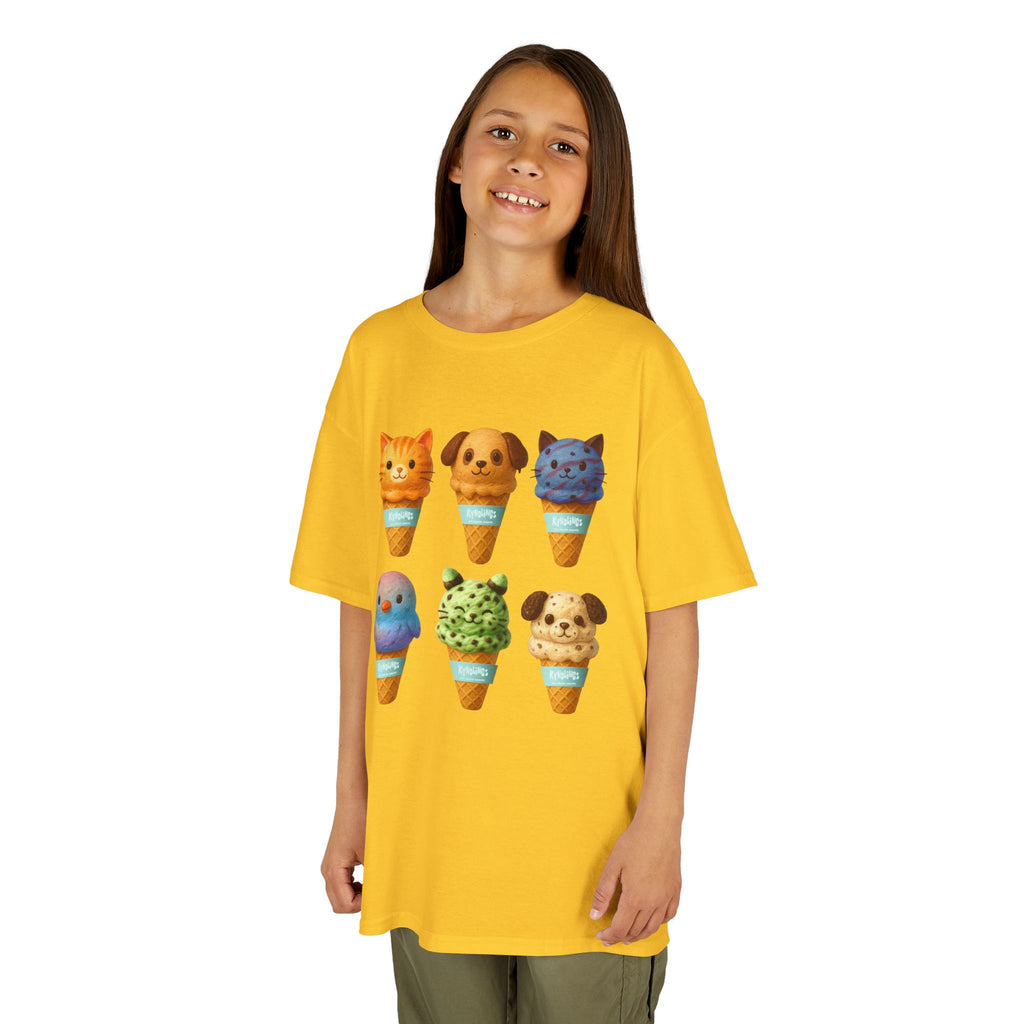 SIX PACK : ICE CREAM SHOPPE | Kids Heavy Cotton Tee