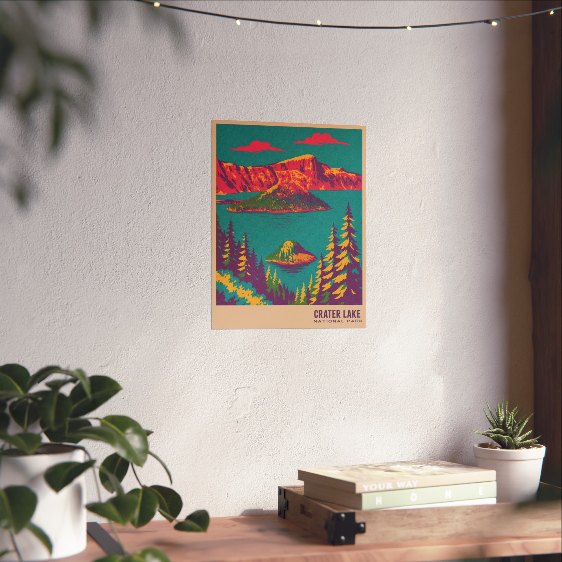 Crater Lake National Park Poster : VINTAGEGRAPH Collection