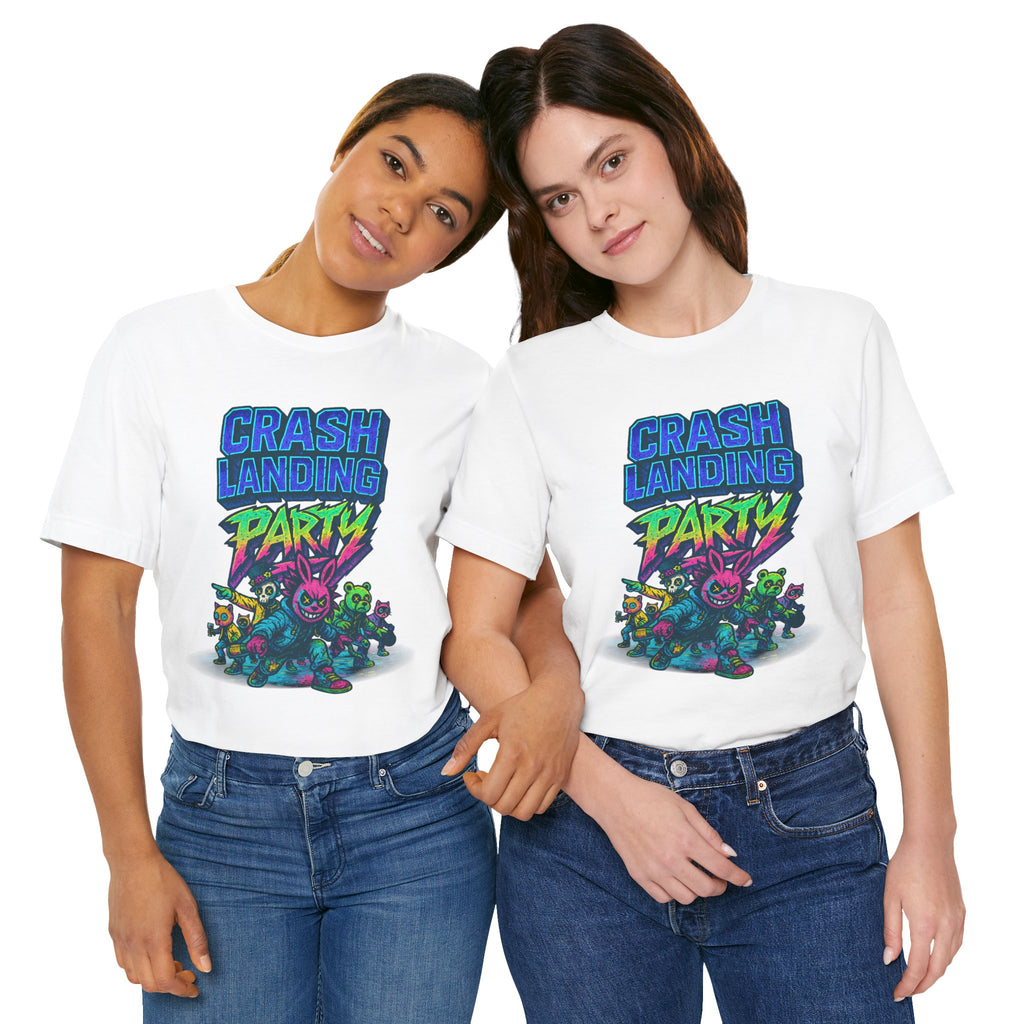 CRASH LANDING PARTY Unisex Tee