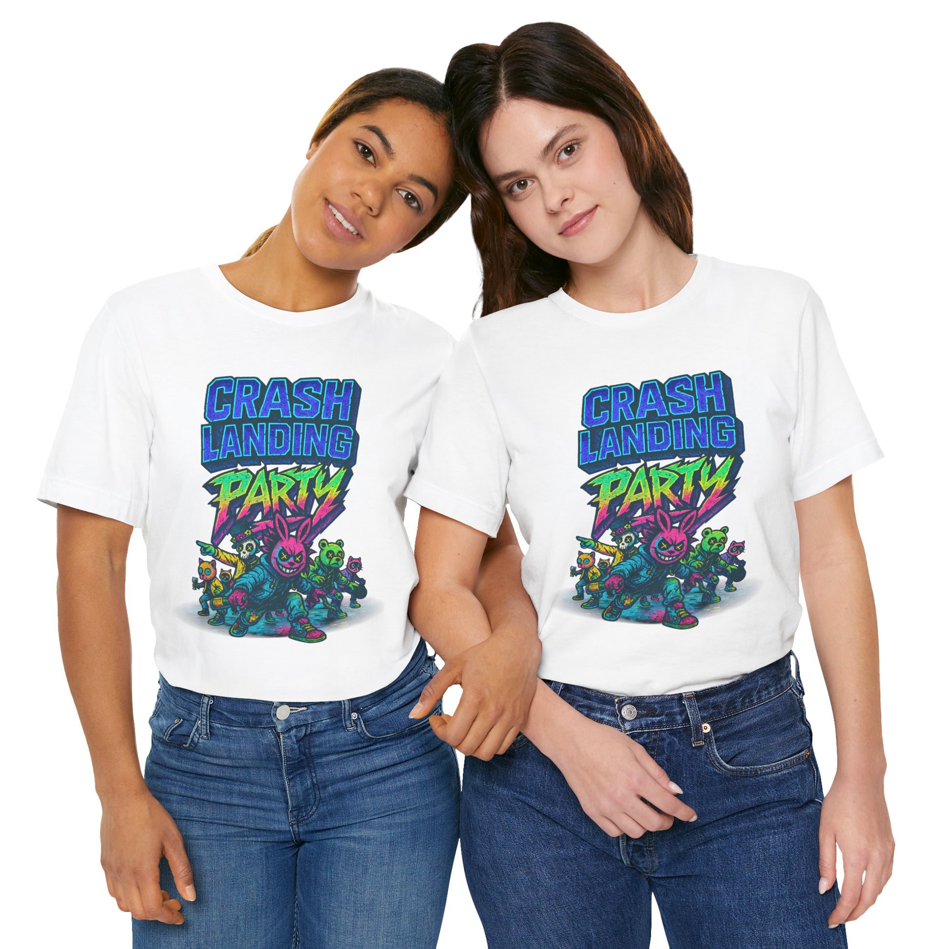 CRASH LANDING PARTY Unisex Tee