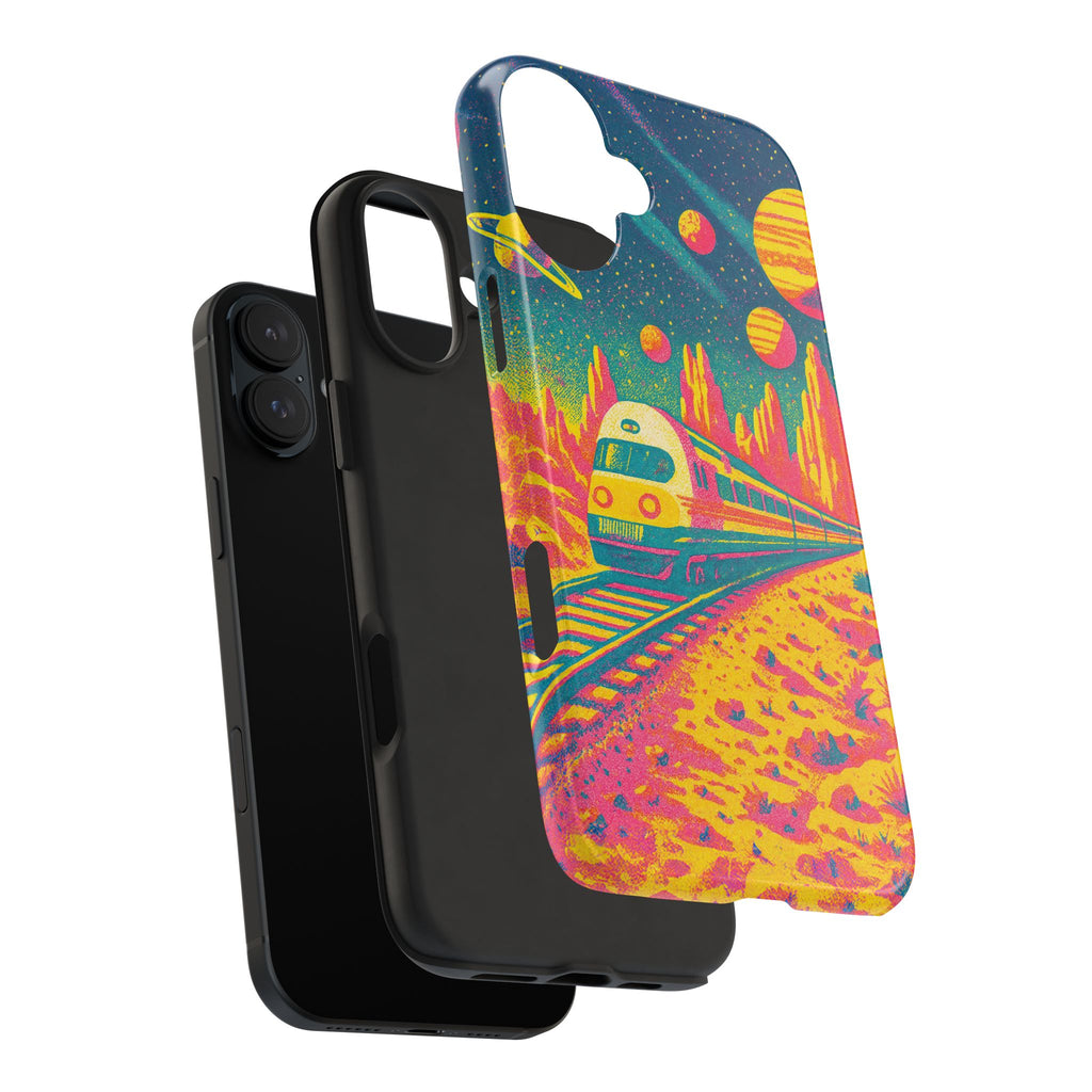 Canyons of Mars Phone Case : VINTAGEGRAPH Collection