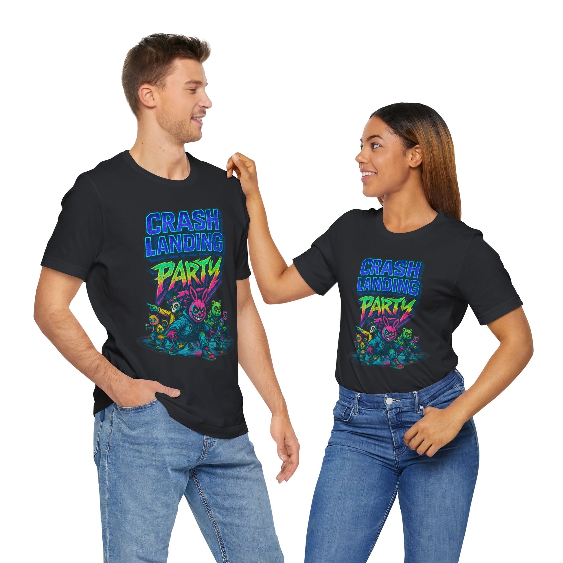 CRASH LANDING PARTY Unisex Tee