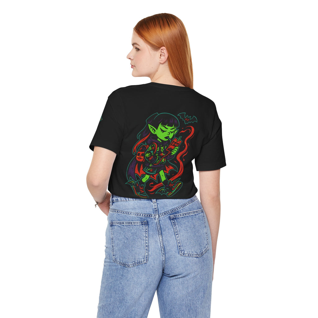 BAD BLOOD Vampire Girl Graphic Tee