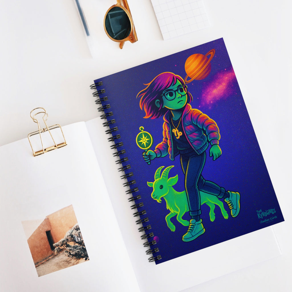 Spiral Notebook by Zodiac Girls: Capricorn
